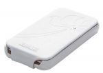 Чехол SGP Leather Case Valencia Swarovski Series White for iPhone 4/4S