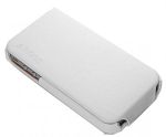 Чехол SGP Leather Case Argos Series White for iPhone 4/4S